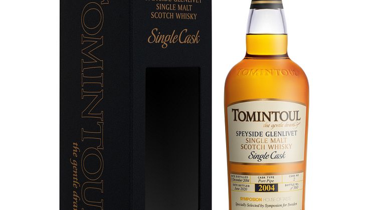 Tomintoul Port Pipe Single Cask 15 YO - 2004