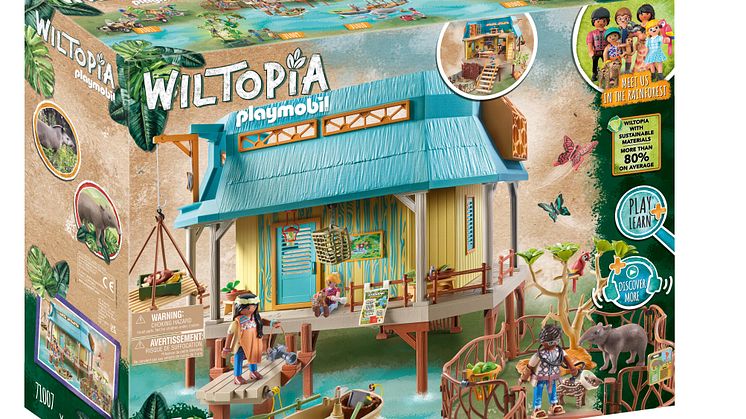 WILTOPIA Tierpflegestation (71007) von PLAYMOBIL