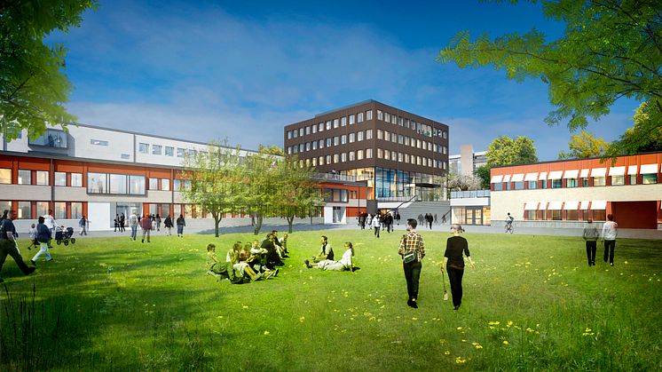 Skiss Ulls hus, Campus Ultuna, Uppsala