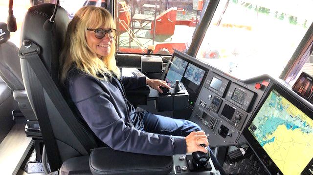 Båtman Rosita Kjellberg