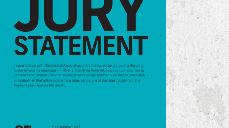Jury statement - Scandinavia's tallest building