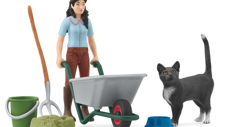 42747_POCKET SET_Mucking & Grooming Playset (c)schleich®
