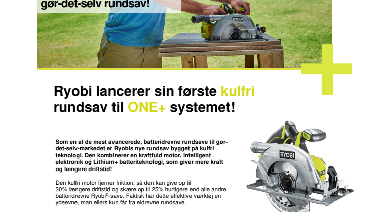 Markedets stærkeste gør-det-selv rundsav!