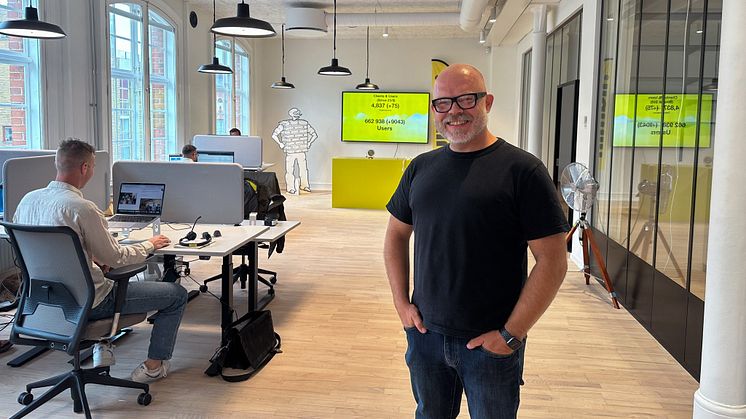 Aron Hallborg, Chief Marketing Officer och medgrundare av företaget