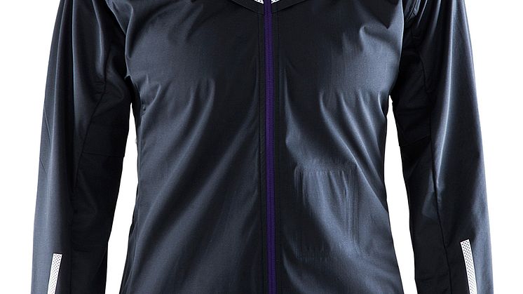Weather jacket (women) i färgen black/dynasty/flourange