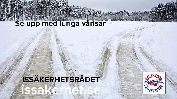 För säkrare skoterfärd i påsk!