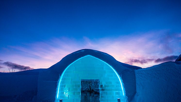 Icehotel i Jukkasjärvi. Foto Asaf Kliger