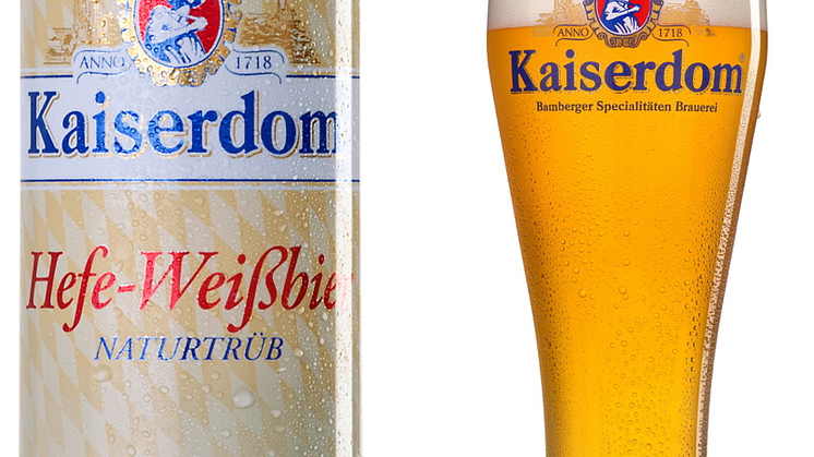Kaiserdom Specialitäten Brauerei lanserar Hefe-Weissbier på burk i Systembolagets fasta sortimentet!