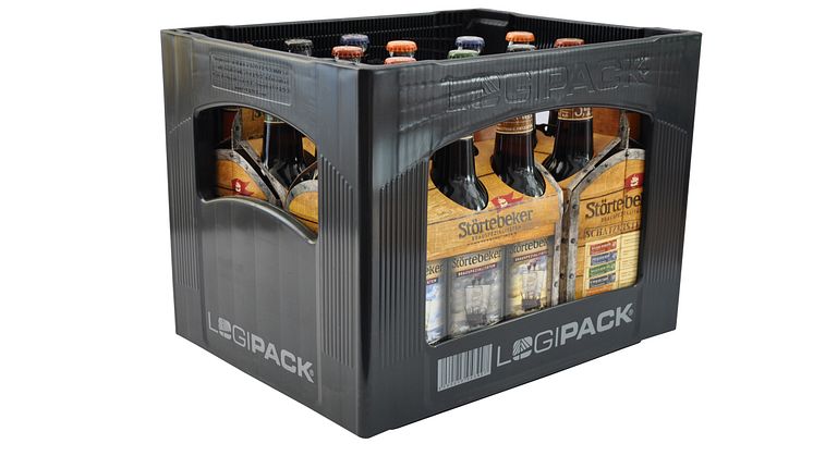  Logipack liefert effiziente Trays und Spezialkästen für den Brau- und Brunnensektor / Bild: LogiPack
