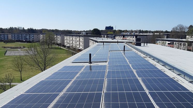 Pressinbjudan: Brf Opalen i Norrköping inviger jättelik solcellsanläggning