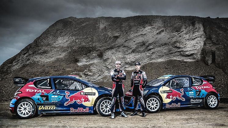 Team Peugeot-Hansen lanserar VM-satsning i rallycross