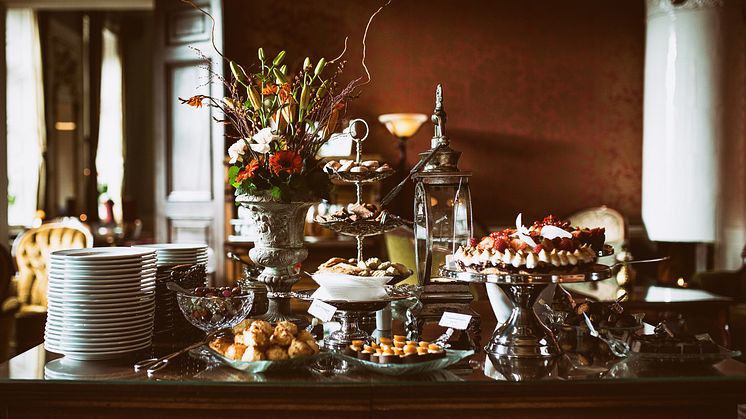 Afternoontea i Röda Salongen