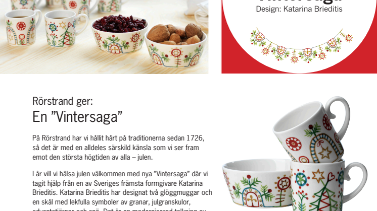 Rörstrand ger: en ”Vintersaga”