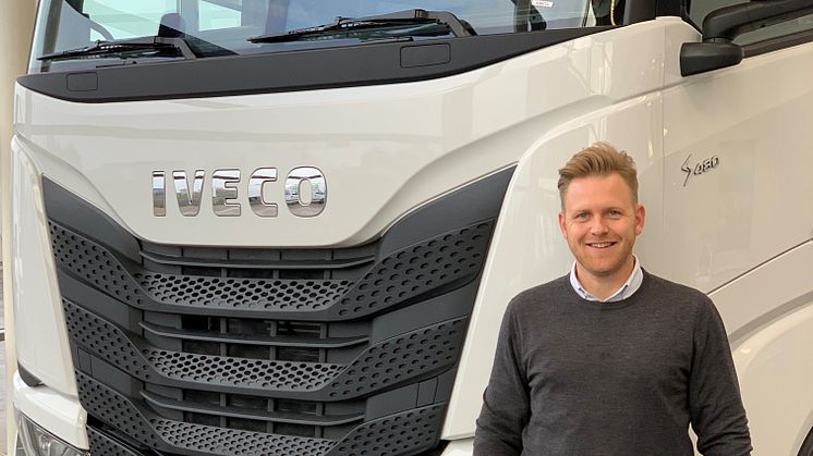 Søren Knoth, ny transportkonsulent (Medium/Heavy lastbiler) hos IVECO Odense