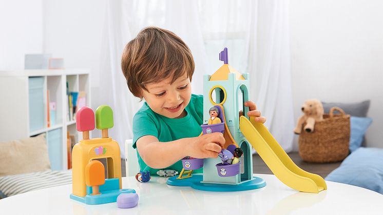 Erlebnisturm mit Eisstand von PLAYMOBIL 1.2.3