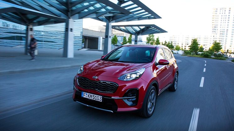 Kia Sportage F/L dyn