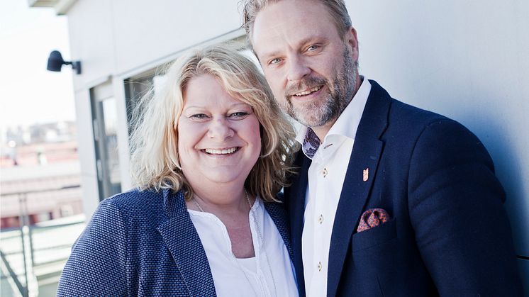 Gunilla och Tommy Ivarsson, medgrundare av Jontefonden. 