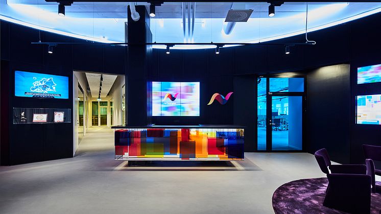Net Insights nya kontor, ritat av Studio Stockholm.