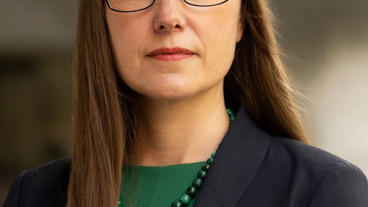 Johanna Bjurskog, hållbarhetschef på Riksbyggen