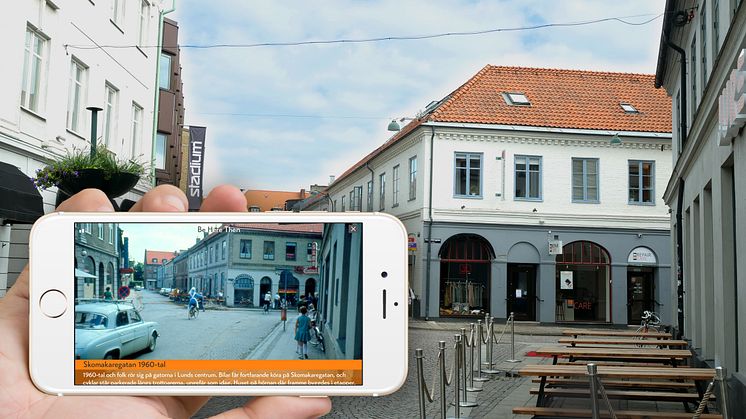 Pressinbjudan: Ny app ger liv åt Lunds historia