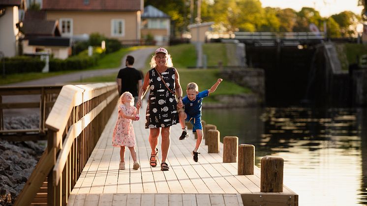 Ny båtlinje mellan Bergs slussar och Linköping city