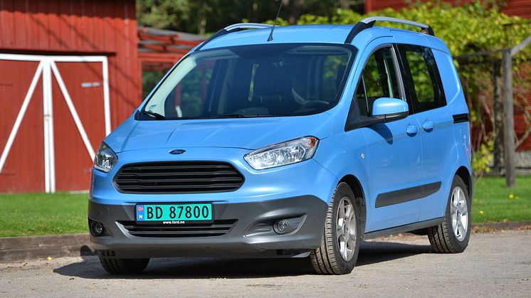 Nye Ford Courier, Norges minste og rimeligste varebil