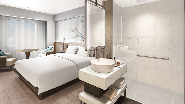 King Room at Courtyard by Marriott Tokyo Ginza Hotel