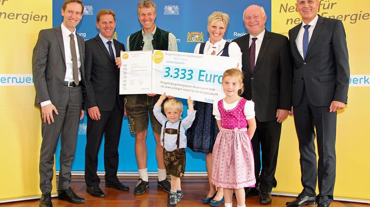 Preisträger Bürgerenergiepreis_Familie Sporrer