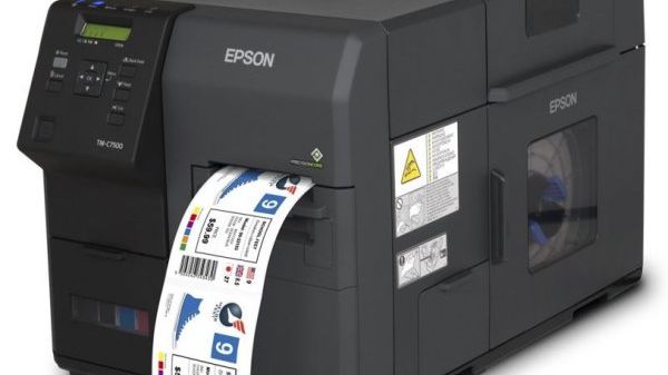 Schnell, effizient und flexibel: Der Farbetikettendrucker Epson ColorWorks   C7500
