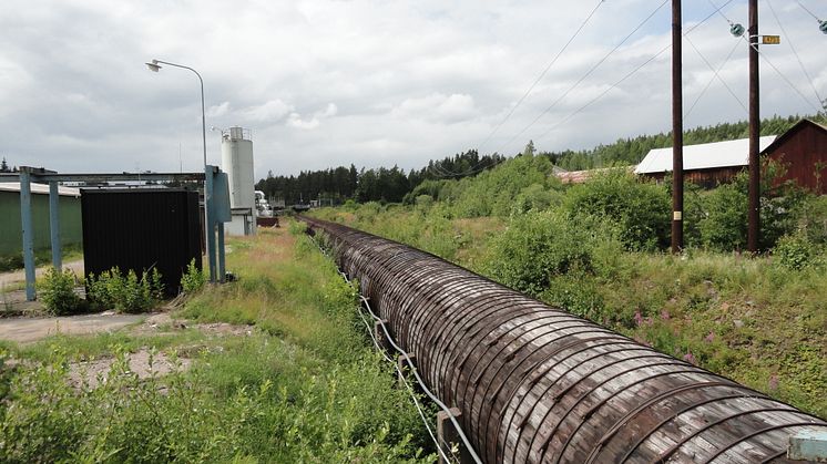 Gammal trätub Kvillsfors
