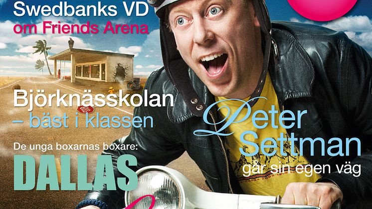 Jubileumsnummer av Friends Magazine när Friends fyller 15