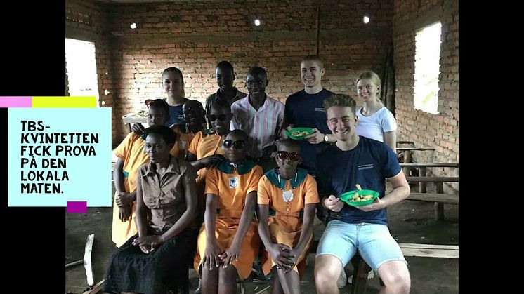 Lyckad volontärresa till Uganda för TBS-eleverna 