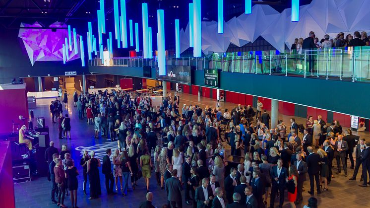 THE QUBE tar arrangementer på opp til 6000 personer.