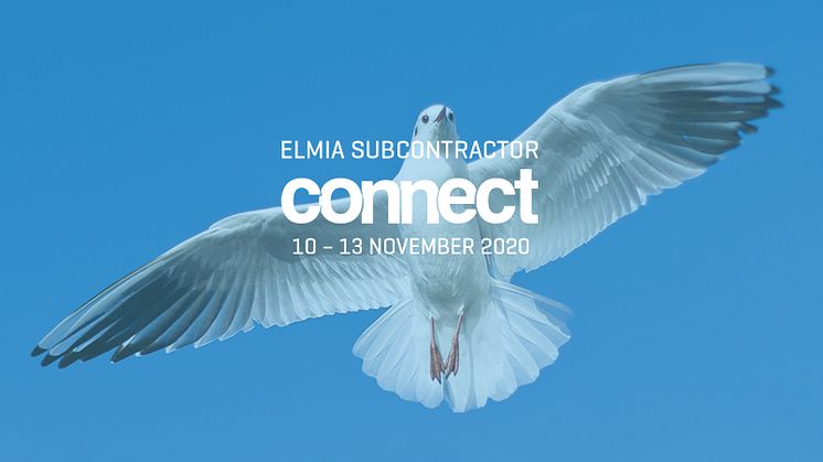 Matchmaking och ett program online erbjöds under Elmia Subcontractor Connect 2020