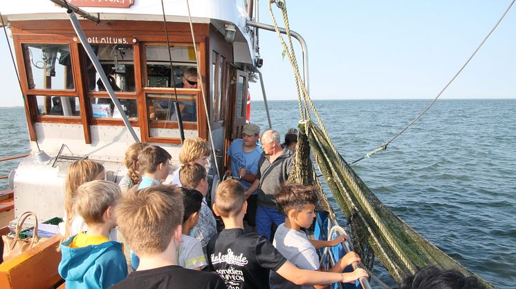 Außerschulischer Lernort: Fischwirtschaft an der niedersächsischen Nordseeküste.