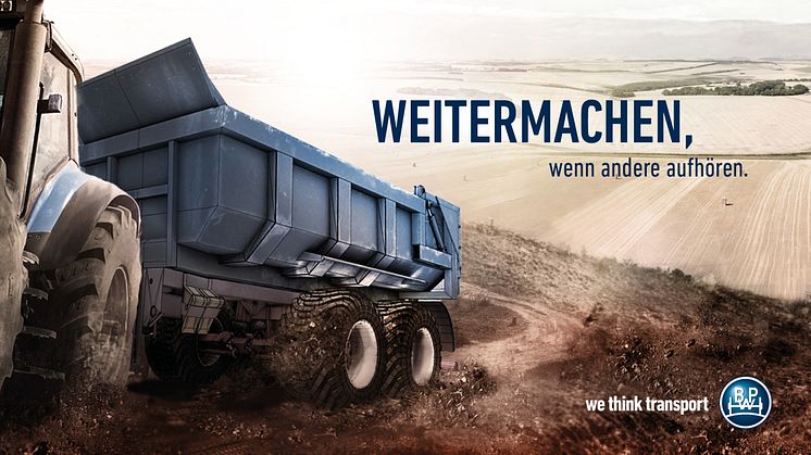 Unter dem Motto "Weitermachen, wenn andere aufhören" präsentiert sich BPW auf der Agritechnica in Halle 15 an Stand E05. 