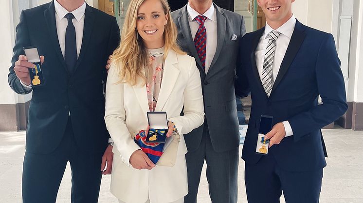 Johan Kristoffersson Mikaela Åhlin-Kottulinsky David von Schinkel Timmy Hansen