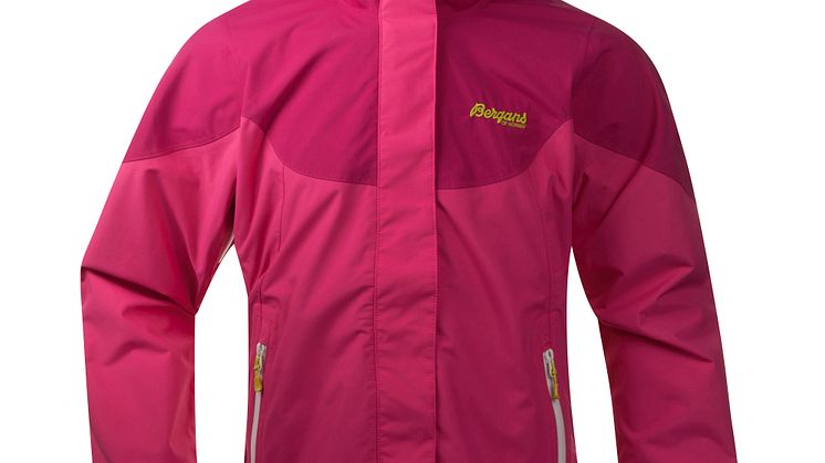 Evje Girl Jacket: Hot Pink/Cerice/Citrus
