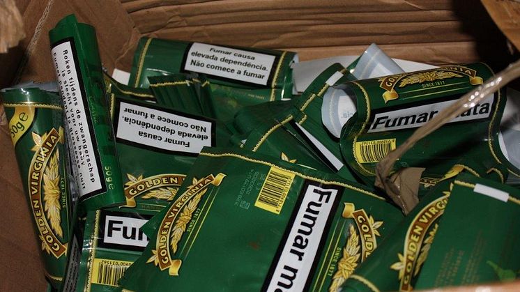 Counterfeit tobacco packaging found at rented farm buildings in Warwickshire