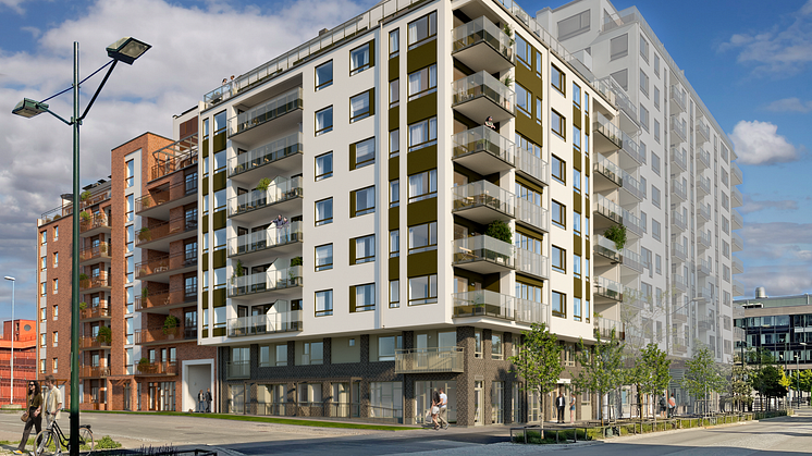 Klart för byggstart av Riksbyggens Brf Nova i Västra Hamnen, Malmö