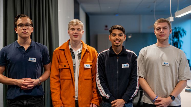 LUMO UF (Tommy Lundberg, Alexander Foxér Eriksson, Linus Eklund och Melvin Wennsten)_bild 2