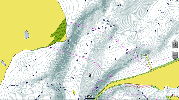 BlueChart HD Contour
