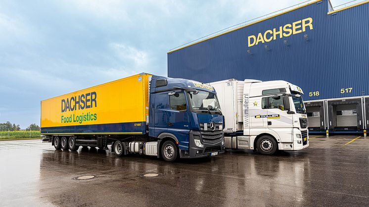 I 2023 har DACHSER trådt inn på viktige markeder for matlogistikk i Benelux-landene og de nordiske landene.
