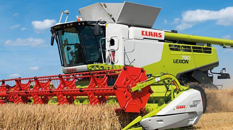 4. Platz Claas Lexion 780