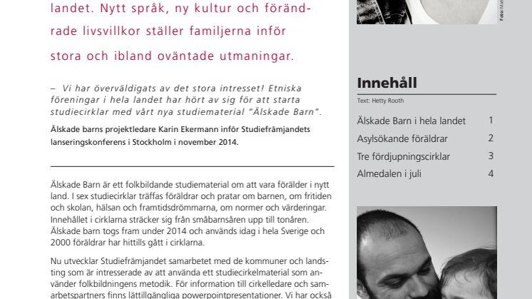 Information Älskade Barn