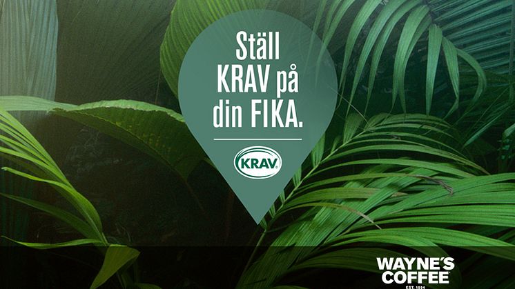 Fika KRAV-märkt på sommar semestern