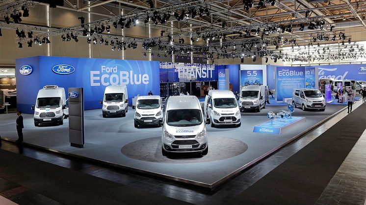 Ford Transit går i overhalingsbanen med nye versioner 