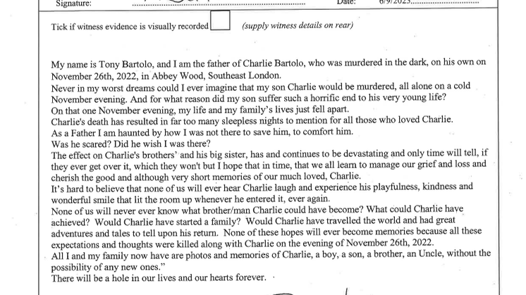 Impact Statement - Tony Bartolo - Charlie's father.pdf