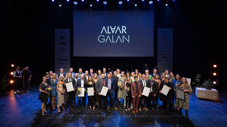 Vinnare Alvargalan 2022. Foto: Patrick Degerman.