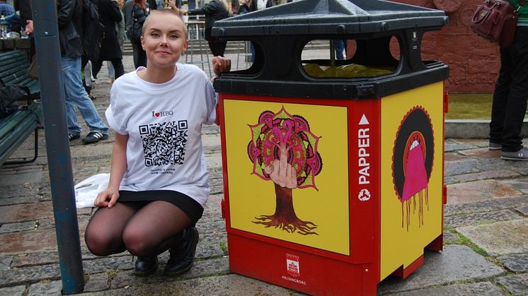 I love Hbg omsätter skräp till pengar för Musikhjälpen
